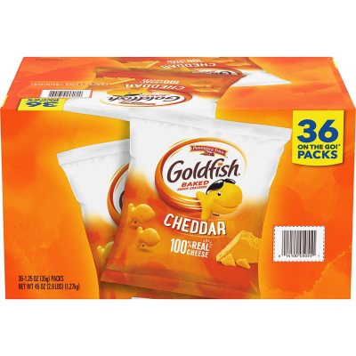 Pepperidge Farm Goldfish Cheddar Crackers (1.25 Oz., 36 Pk.)