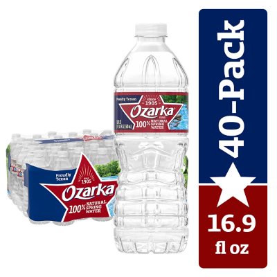 Ozarka 100% Natural Spring Water 16.9 Fl. Oz., 40 Pk.