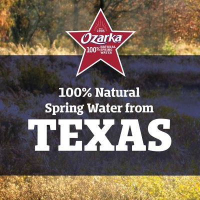 Ozarka 100% Natural Spring Water 16.9 Fl. Oz., 40 Pk.