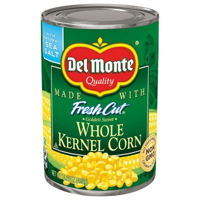 Del Monte Golden Sweet Whole Kernel Corn, 15.25Oz., 8Pk.