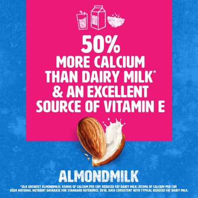 Silk Unsweetened Almond Milk (32 Fl. Oz., 6 Pk.)