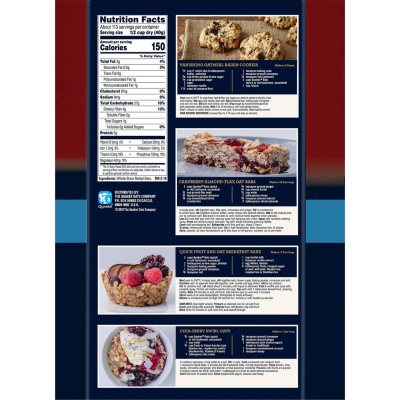 Quaker Quick 1-Minute Oats (160 Oz., 2 Pk.)