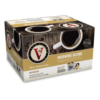Victor Allen'S Coffee Single Serve Cups, Morning Blend (100 Ct.)
