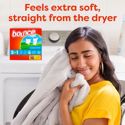 Bounce Fabric Softener Dryer Sheets, Outdoor Fresh, 320 Ct.