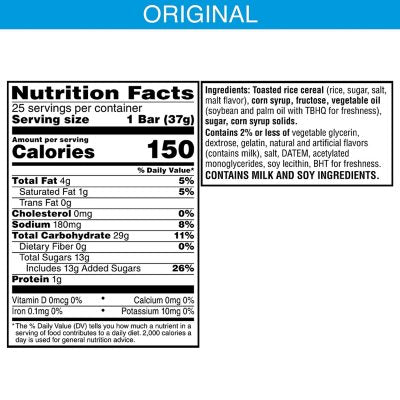 Rice Krispies Treats (1.3 Oz., 25 Ct.)