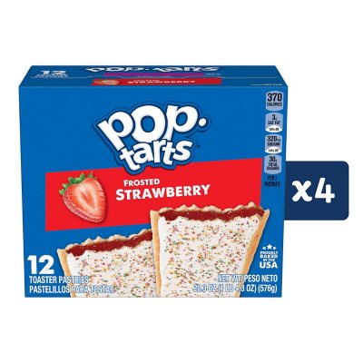 Pop-Tarts, Frosted Strawberry (48 Ct.)