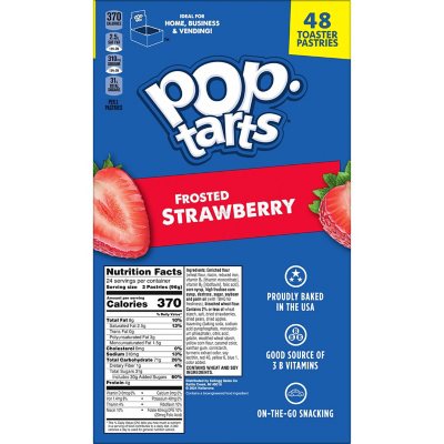 Pop-Tarts, Frosted Strawberry (48 Ct.)