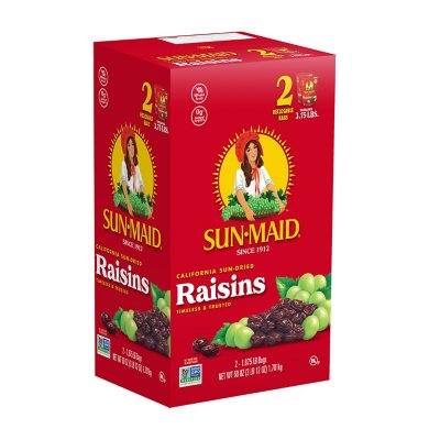 Sun-Maid California Sun-Dried Raisins (30 Oz., 2 Ct.)