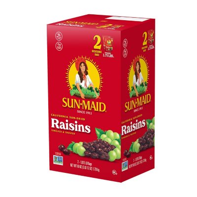 Sun-Maid California Sun-Dried Raisins (30 Oz., 2 Ct.)