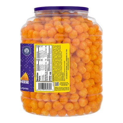 Utz Cheeseball Barrel (28 Oz.)