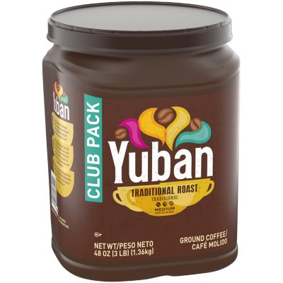 Yuban Traditional Roast Medium Roast Ground Coffee (48 Oz.)