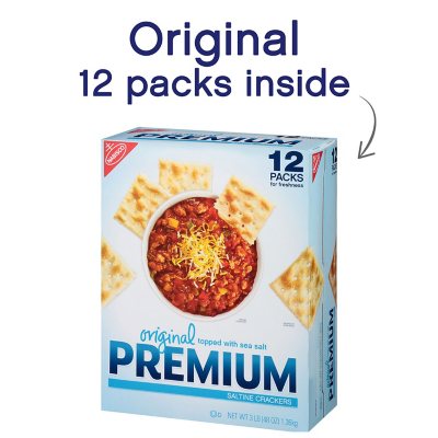 Premium Original Saltine Crackers 12 Pk.