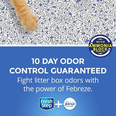 Fresh Step Extra Strength Multi-Cat Scented Clumping Litter with Febreze (42 Lbs.)