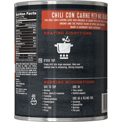 Stagg Chili Con Carne No Beans (108 Oz.)