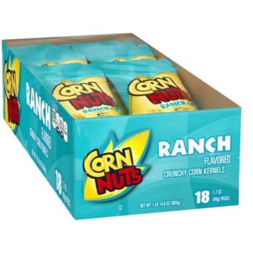 Corn Nuts Ranch Crunchy Corn Kernels 1.7 Oz., 18 Pk.