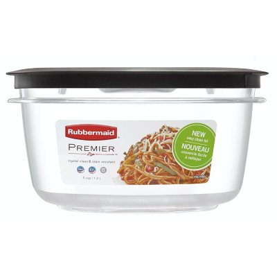 Rubbermaid Premier Easy Find Lids Food Storage Containers, 20-Piece Set