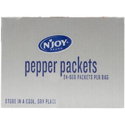 N'Joy Pepper 2.82 Oz., 800 Ct.