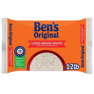 Ben'S Original Enriched Long Grain White Parboiled Rice (12 Lbs.)