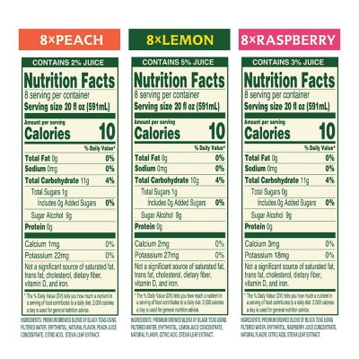 Arizona Diet Tea Variety Pack 20 Fl. Oz., 24 Pk.