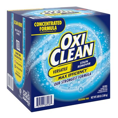 Oxiclean Concentrated Max Efficiency Versatile Stain Remover Powder (8.08 Lbs.)