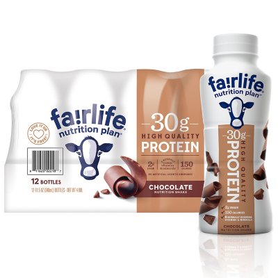 Fairlife Nutrition Plan 30G Protein Shake, Chocolate (11.5 Fl. Oz., 12 Pk.)