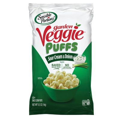 Sensible Portions Garden Veggie Puffs Variety Pack 0.5 Oz., 30 Pk.