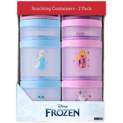 Whiskware Disney Combo Snack Pack Lunch Set, Choose Color