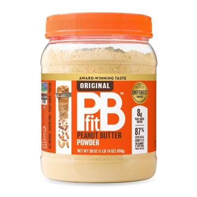 Pbfit All-Natural Gluten-Free Peanut Butter Powder (30 Oz.)