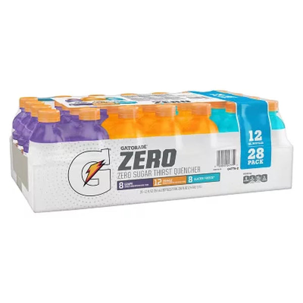 Gatorade Zero Sugar Thirst Quencher, Variety Pack (12 Fl. Oz., 28 Pk.)