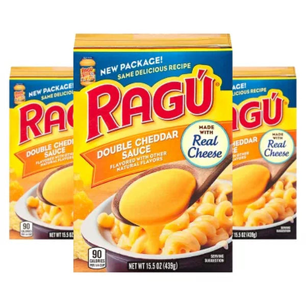 Ragu Double Cheddar Cheese Sauce 46.5Oz., 3 Pk.