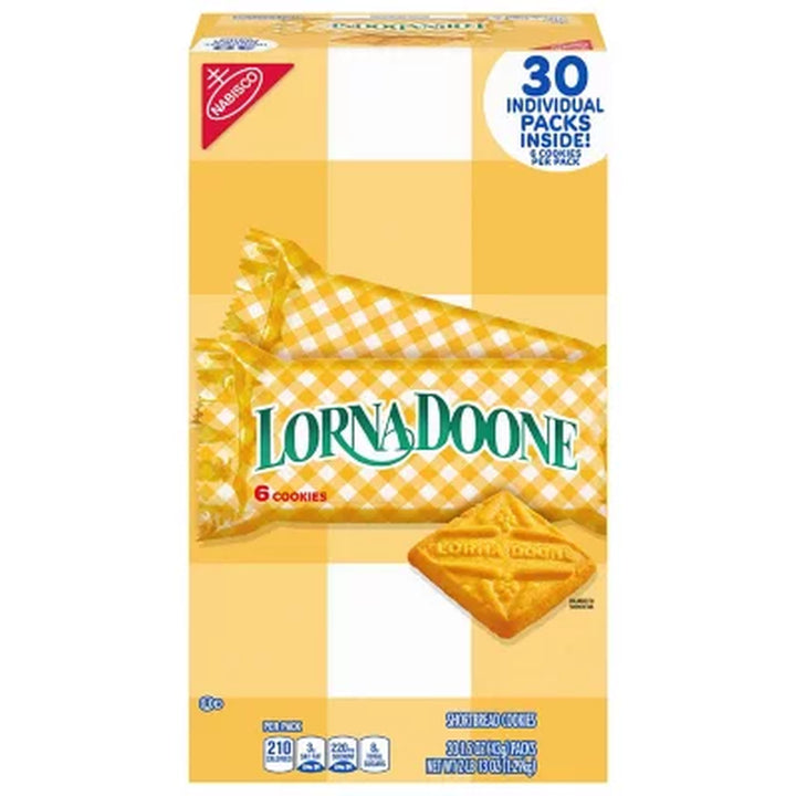 Lorna Doone Shortbread Cookies 1.5 Oz., 30 Pk.