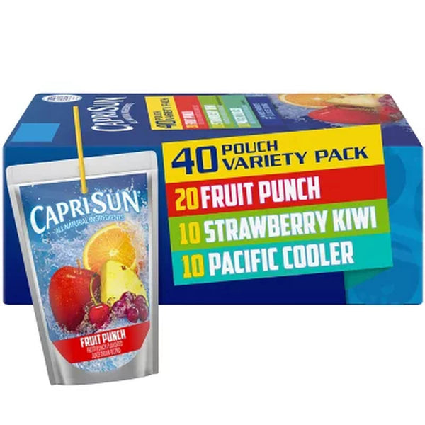 Capri Sun Variety Pack (6 Fl. Oz. Pouches, 40 Pk.)