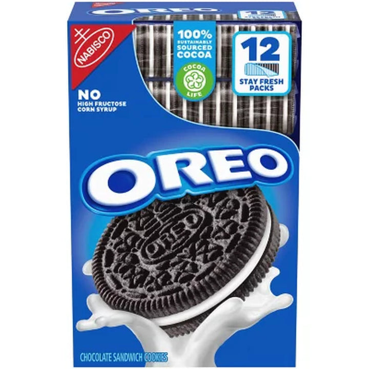 OREO Chocolate Sandwich Cookies (62.76 Oz., 12 Pk.)