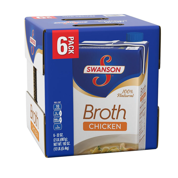 Swanson Chicken Broth (32 Ounce, 6 Count)