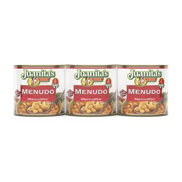 Juanita'S Foods Original Canned Menudo 25 Oz., 3 P.K