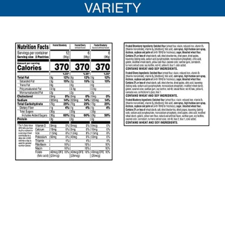 Pop-Tarts Variety Pack 48 Ct.