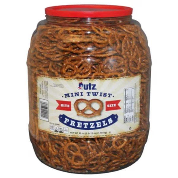 Utz Mini Twist Pretzels, 60 Oz.