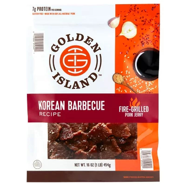 Golden Island Korean Barbecue Pork Jerky (16 Oz.)