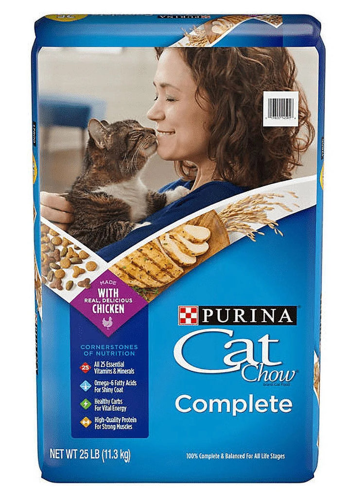 Purina Cat Chow Complete Dry Cat Food (25 Lbs.) (Pack of 7)