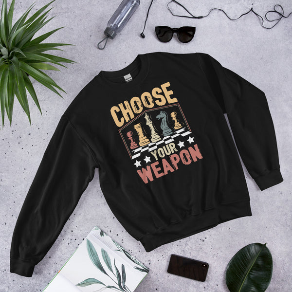 Choose Your Weapon Sweatshirt