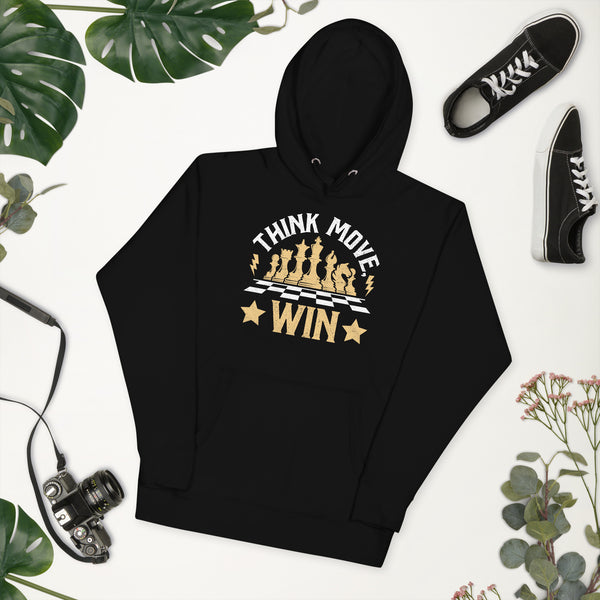 Think Move Win Hoodie