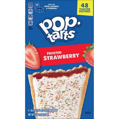 Pop-Tarts, Frosted Strawberry (48 Ct.)
