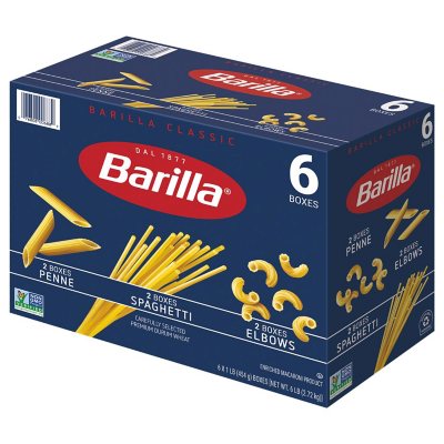 Barilla Pasta Variety Pack (16 Oz., 6 Pk.)