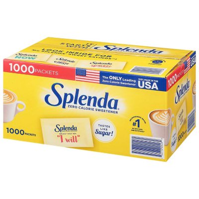 Splenda Zero Calorie Sweetener Packets (1,000 Ct.)