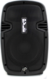 Powered Active PA System Loudspeaker Bluetooth W/ Microphone 8-Inch Bass Subwoofer Stage Speaker Monitor Built-In USB for MP3 Amplifier DJ Party Portable Sound Equipment Stereo Amp Sub Pyle PPHP837UB