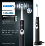 Philips Sonicare HX6810/50 ProtectiveClean 4100 Rechargeable Electric Toothbrush, Black