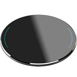 TOZO W1 Wireless Charger Thin Aviation Aluminum Computer Numerical Control Technology Fast Charging Pad Khaki (NO AC Adapter)