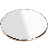 TOZO W1 Wireless Charger Thin Aviation Aluminum Computer Numerical Control Technology Fast Charging Pad Khaki (NO AC Adapter)