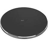 TOZO W1 Wireless Charger Thin Aviation Aluminum Computer Numerical Control Technology Fast Charging Pad Khaki (NO AC Adapter)