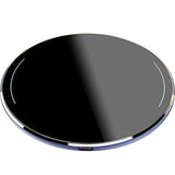 TOZO W1 Wireless Charger Thin Aviation Aluminum Computer Numerical Control Technology Fast Charging Pad Khaki (NO AC Adapter)